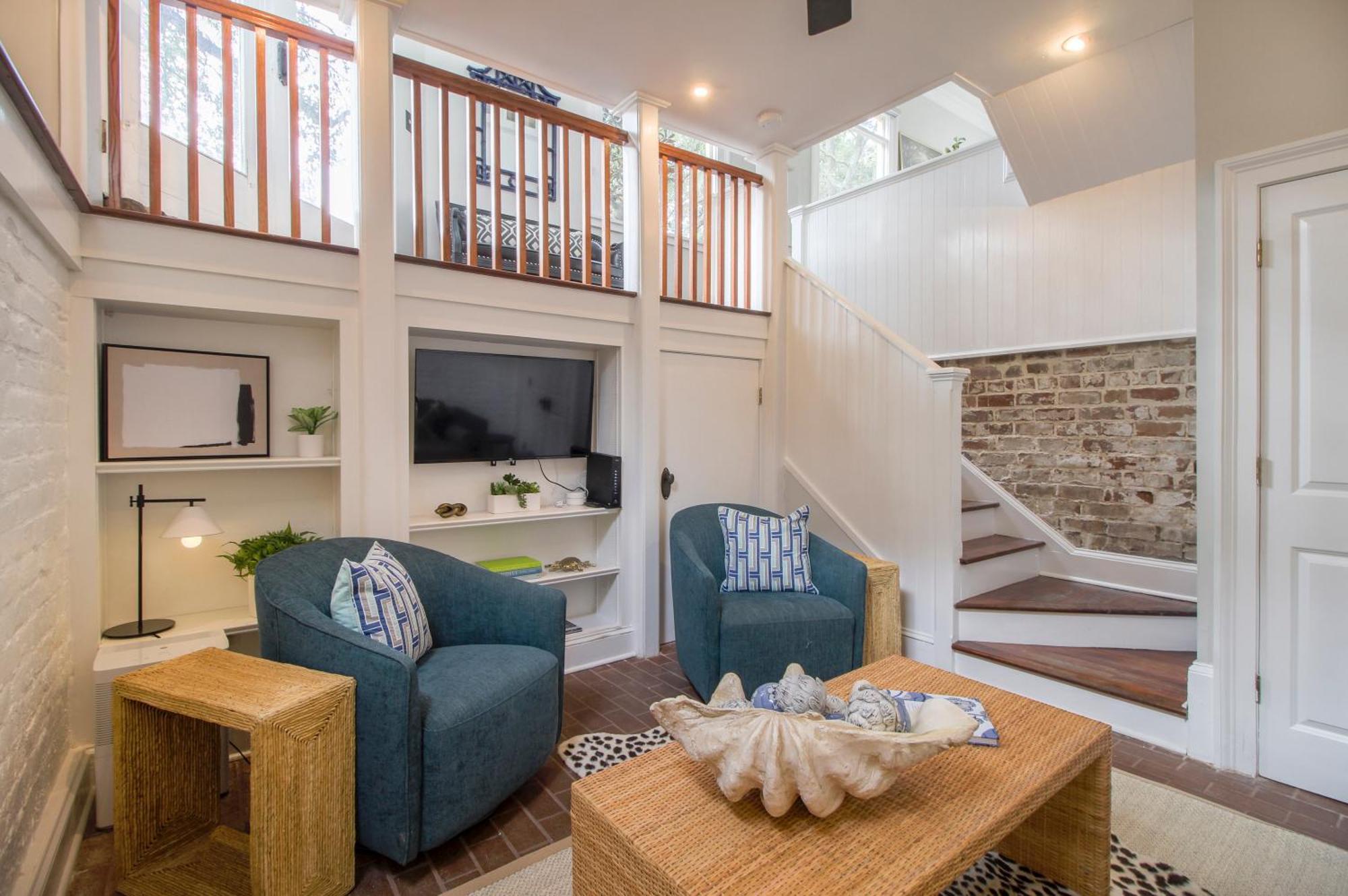 Walk To It All In Downtown, Double King Beds Savannah Exterior foto